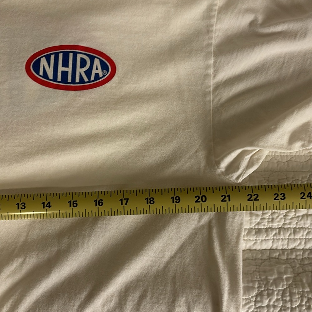 NATIONAL HOT ROD ASSOCIATION-White Unisex Shirt - XL🏁 - Picture 6 of 7